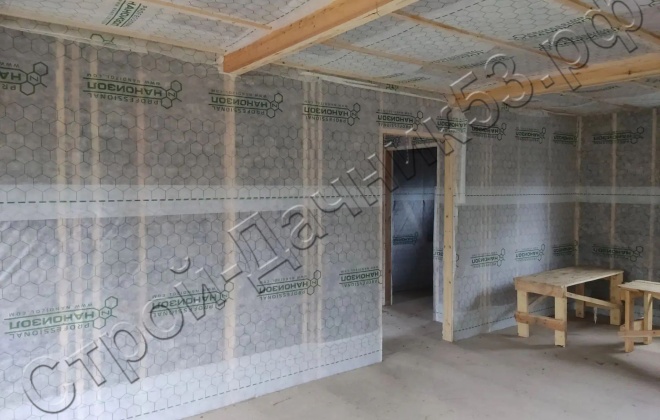 4 Каркасный дом Д–52, 9x7.5 м, 67.5 М², Калужская область, Жуковский район, СНТ «Аэлита» (6)